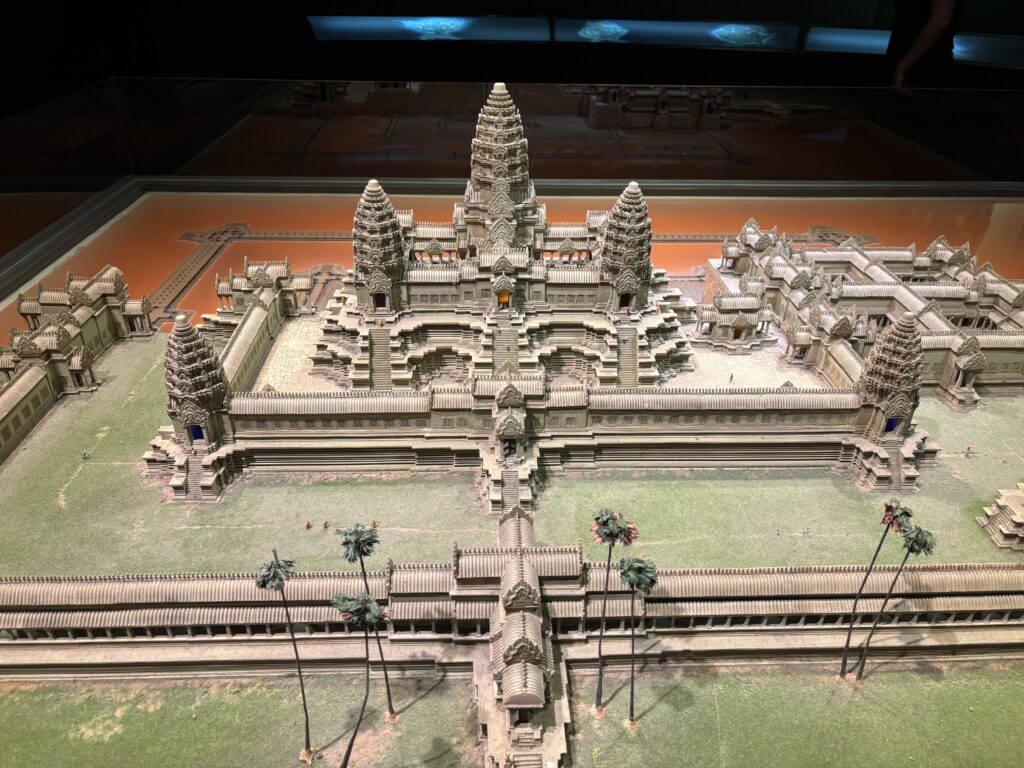 Scale model of Angkor Wat